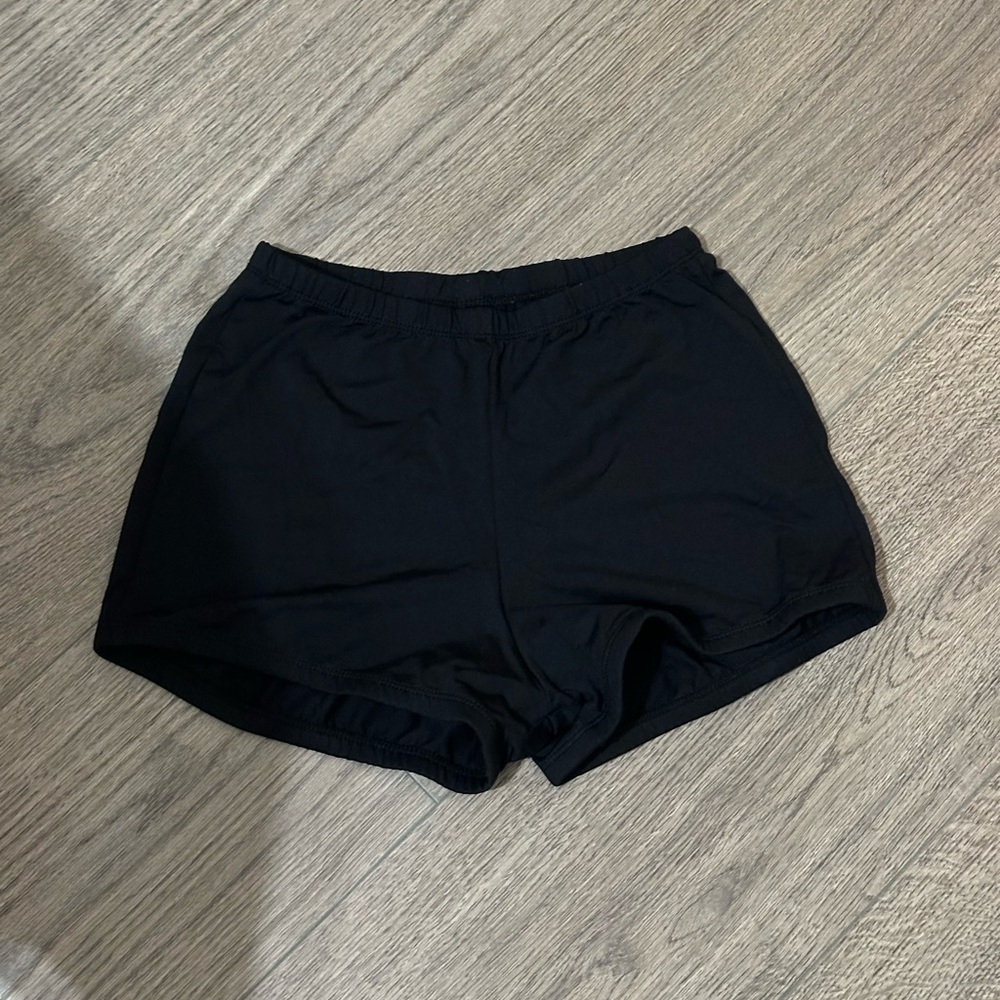 Danskin Women's Black Athletic/Dance 2” Shorts